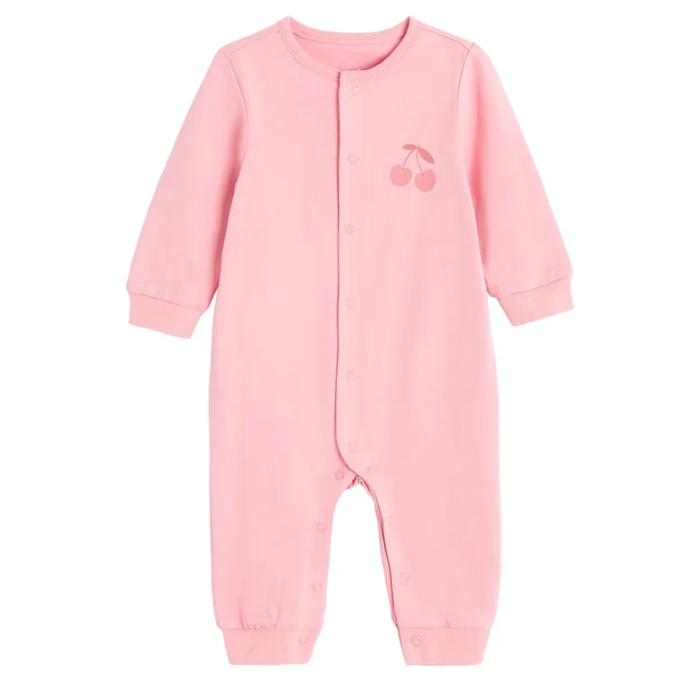 Cool Club, Pajac dziewczęcy, różowy, zestaw, 2 szt.