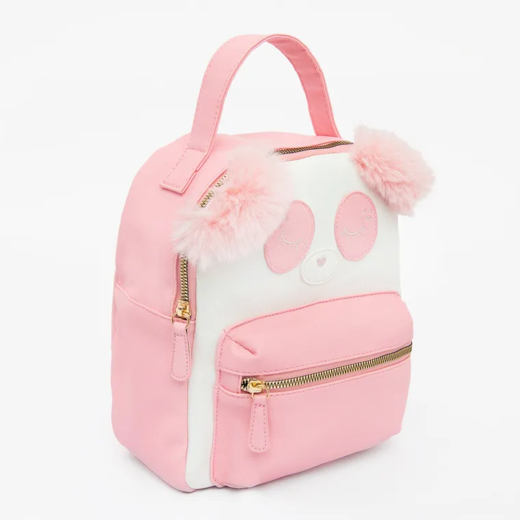 Cool Club, Panda, plecak, różowo-biały