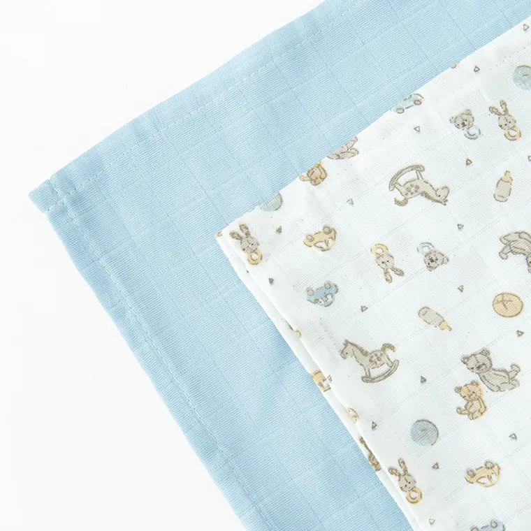 Cool Club, Pieluchy muślinowe chłopięce, 70-80cm, mix, zestaw, 2 szt.