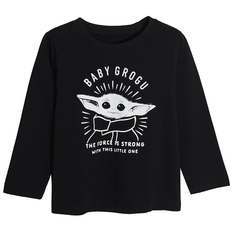 Cool Club, Piżama chłopięca, czarna, Star Wars