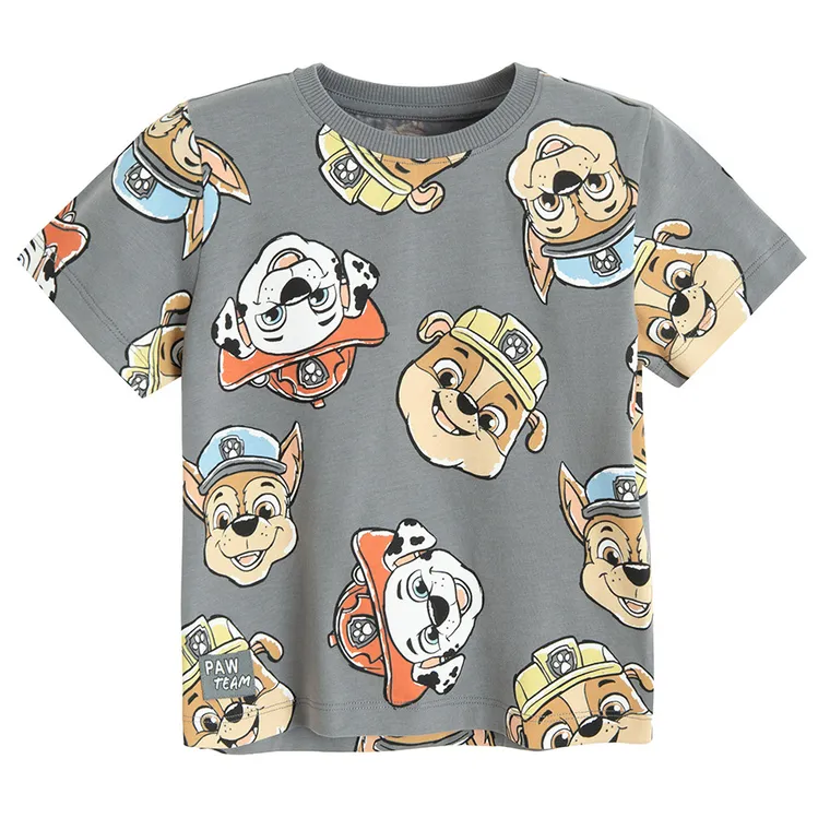 Cool Club, Piżama chłopięca, szara, Psi Patrol