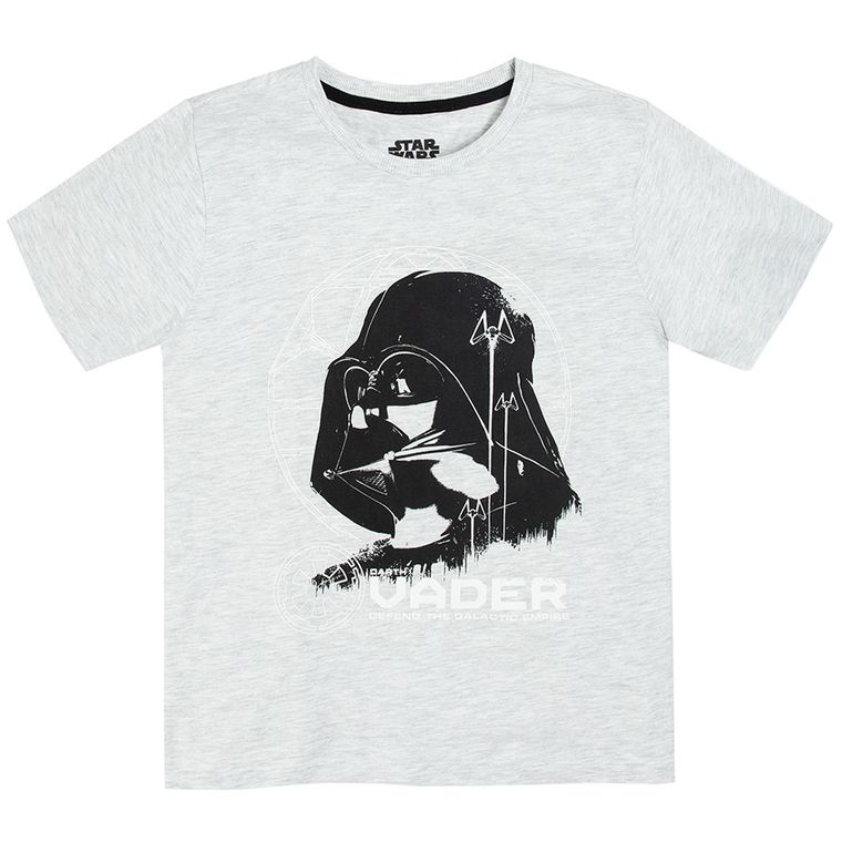 Cool Club, Piżama chłopięca, szaro-czarna, Star Wars