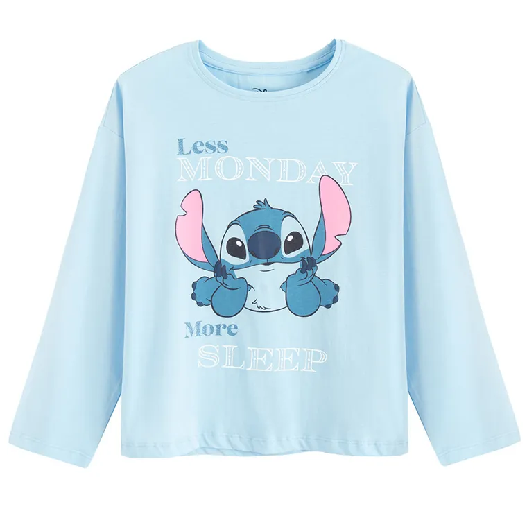 Cool Club, Piżama dziewczęca, niebieska, Lilo i Stitch