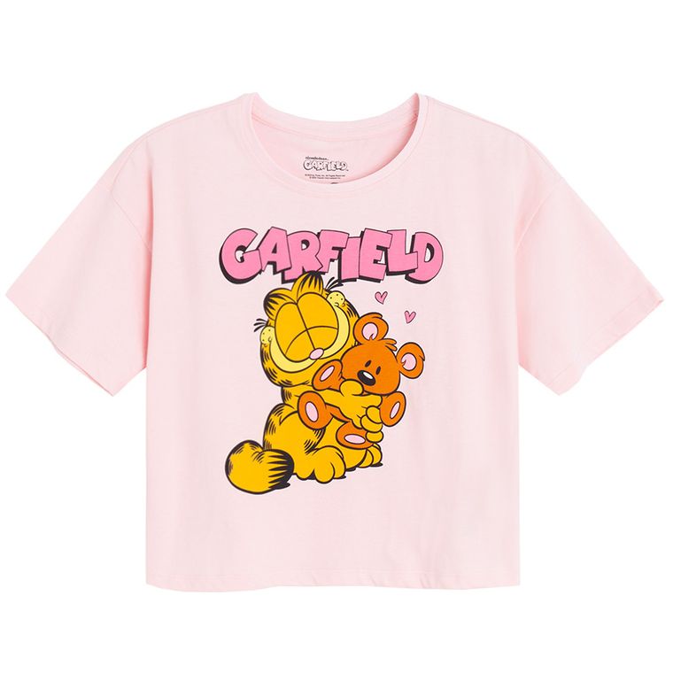 Cool Club, Piżama dziewczęca, różowa, Garfield