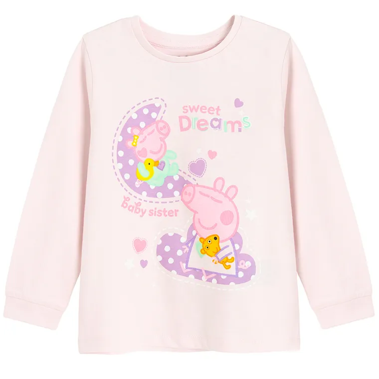 Cool Club, Piżama dziewczęca, różowa, Świnka Peppa