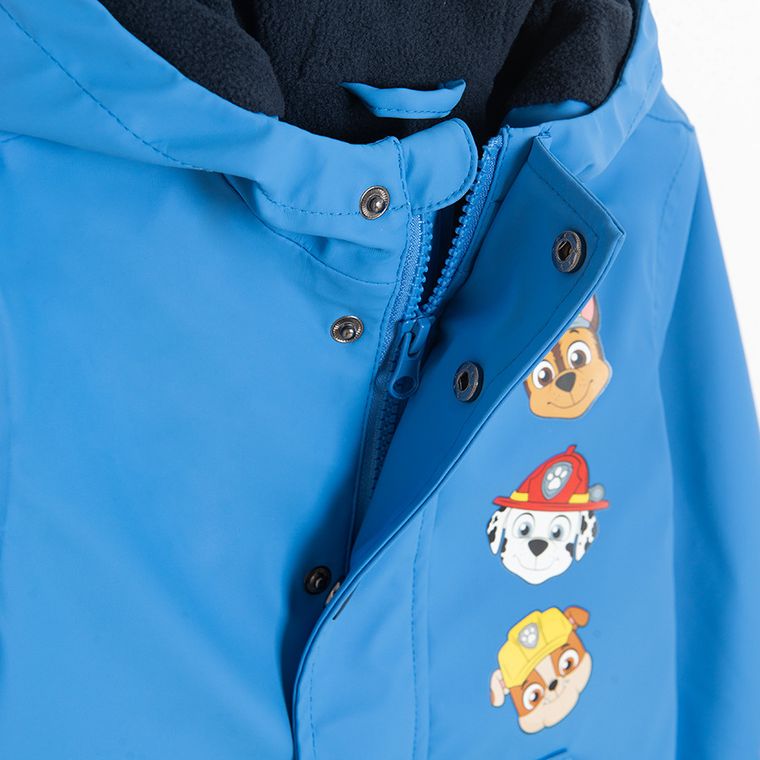 Cool Club, Płaszcz przeciwdeszczowy chłopięcy z kapturem, niebieski, Psi Patrol