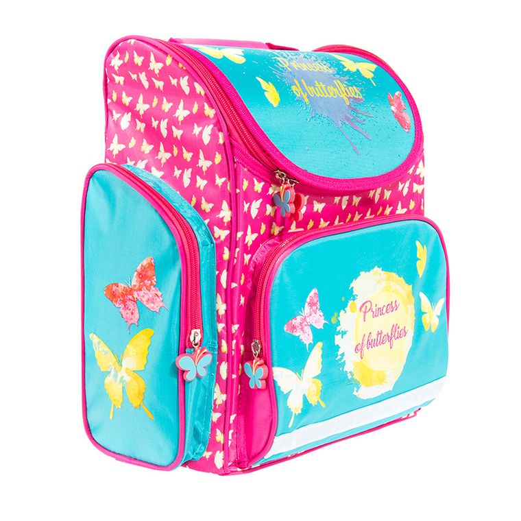 Cool Club, Plecak szkolny, różowo-niebieski, Princess of Butterflies