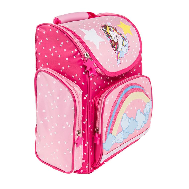 Cool Club, Plecak szkolny, różowy, gwiazdki, jednorożec