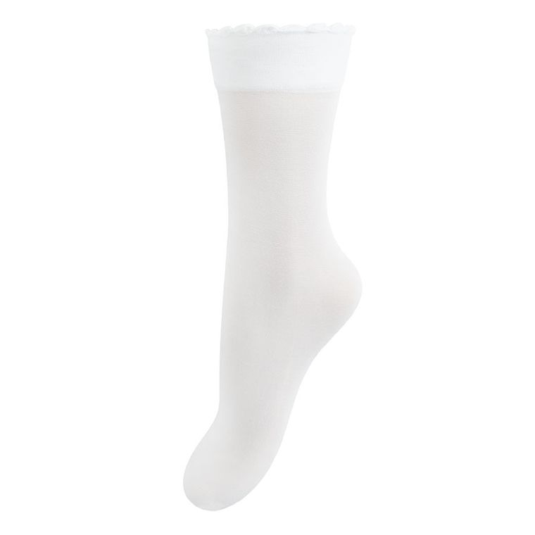 Cool Club, Podkolanówki dziewczęce, białe, 20 DEN, zestaw, 2 szt.