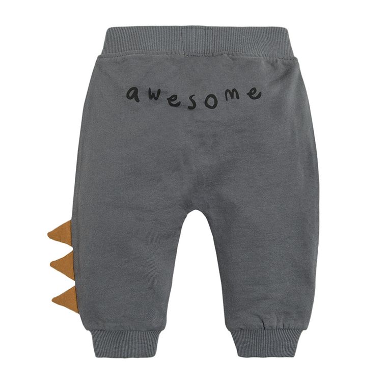 Cool Club, Półśpiochy chłopięce, bawełna organiczna, grafitowe