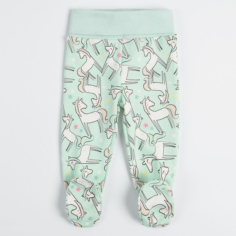 Cool Club, Półśpiochy dziewczęce, szare, miętowe, zestaw, 2 szt.