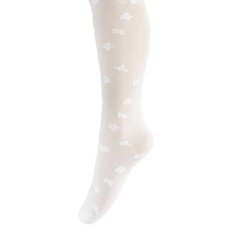 Cool Club, Rajstopy dziewczęce, białe, 20 DEN, zestaw, 2 szt.