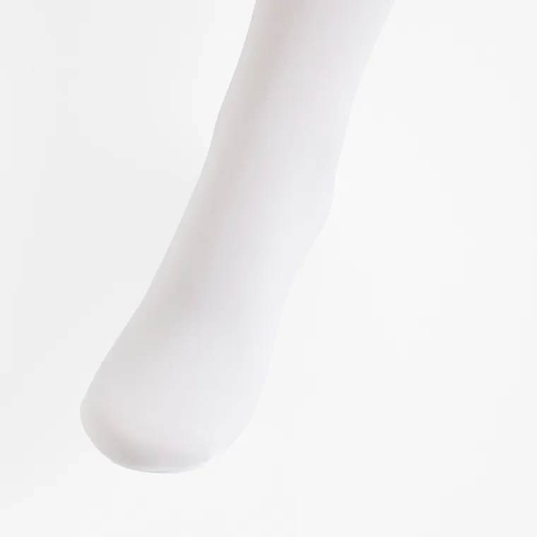 Cool Club, Rajstopy dziewczęce, białe, mikrofibra, 40 DEN