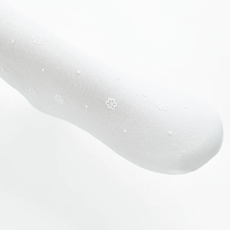 Cool Club, Rajstopy dziewczęce, białe, mikrofibra, 40 DEN