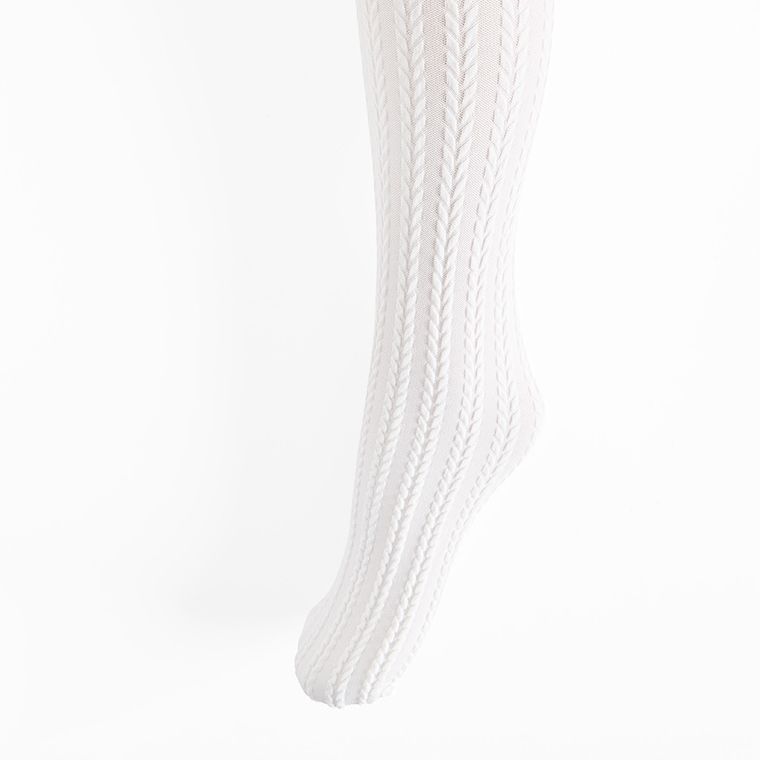 Cool Club, Rajstopy dziewczęce, białe, mikrofibra, 80 DEN, zestaw, 2 szt.