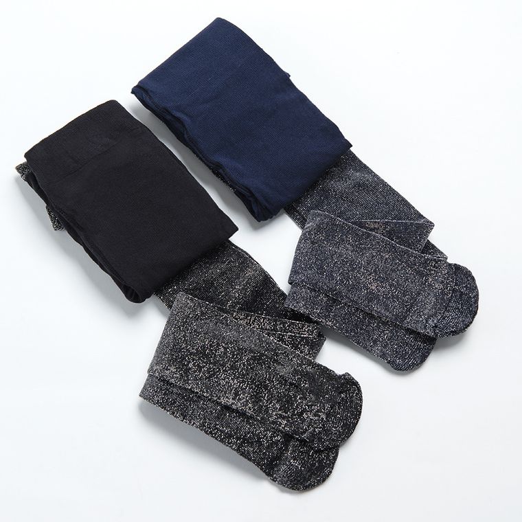 Cool Club, Rajstopy dziewczęce, granatowe, czarne, mikrofibra, 40 DEN, zestaw, 2 szt.