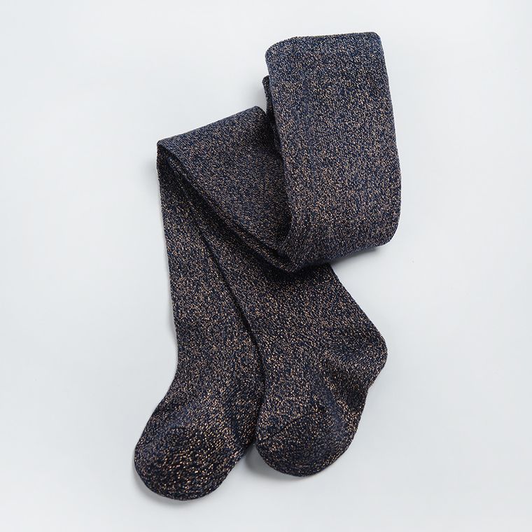 Cool Club, Rajstopy dziewczęce, granatowo-złote