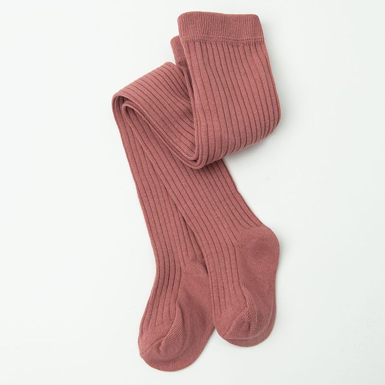 Cool Club, Rajstopy dziewczęce, prążkowane, ciemnoróżowe