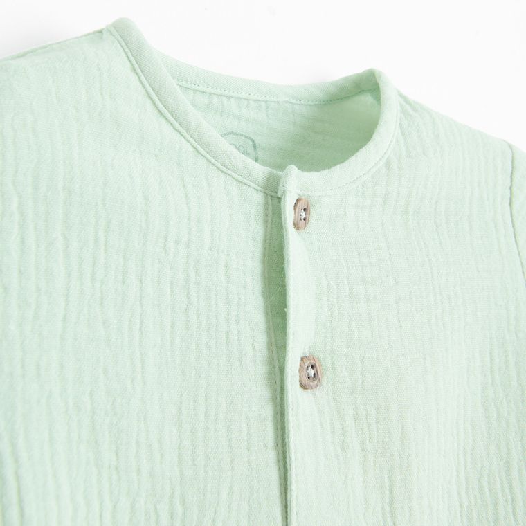 Cool Club, Rampers chłopięcy, muślinowy, zielony