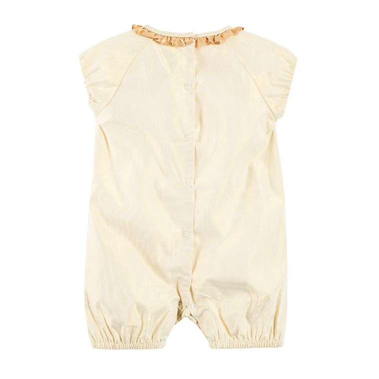 Cool Club, Rampers dziewczęcy, ecru