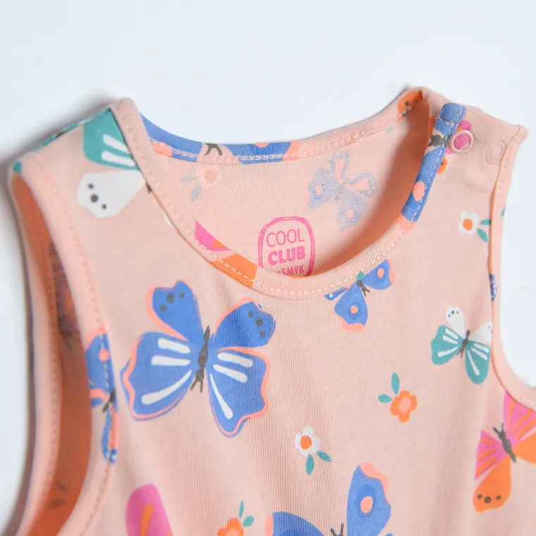 Cool Club, Rampers dziewczęcy, różowy