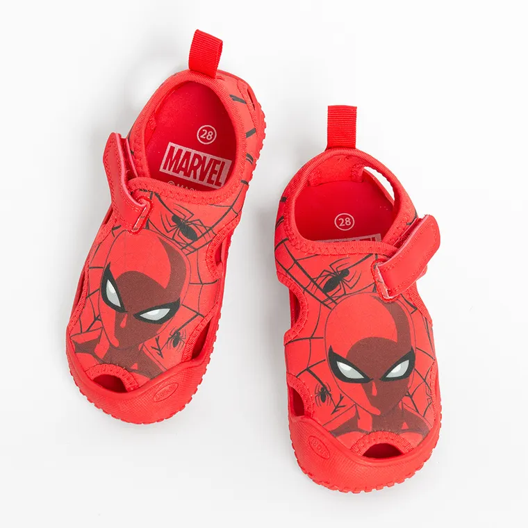 Cool Club, Sandały chłopięce, do wody, czerwone, Spider-Man