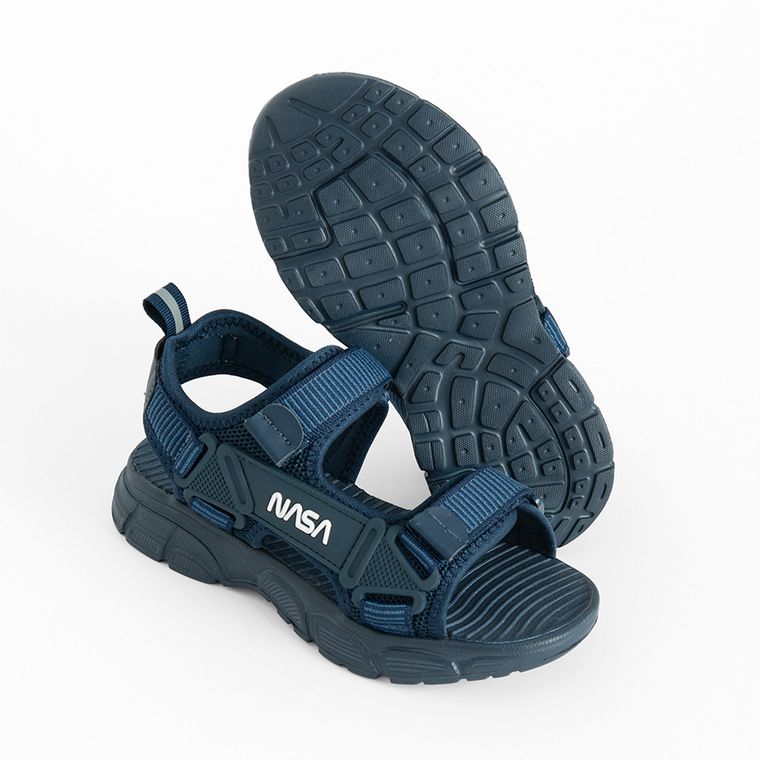 Cool Club, Sandały chłopięce, niebieskie, NASA