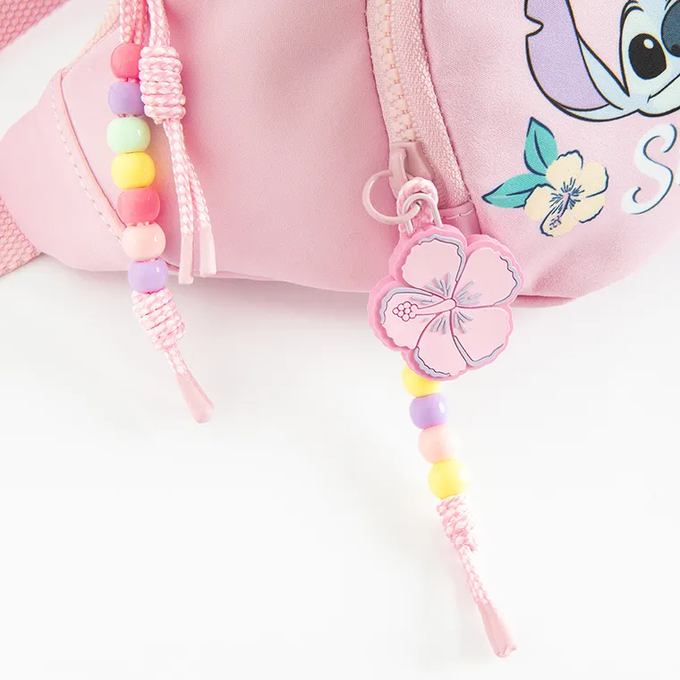 Cool Club, Saszetka na biodro dziewczęca, nerka, różowa, Lilo i Stitch