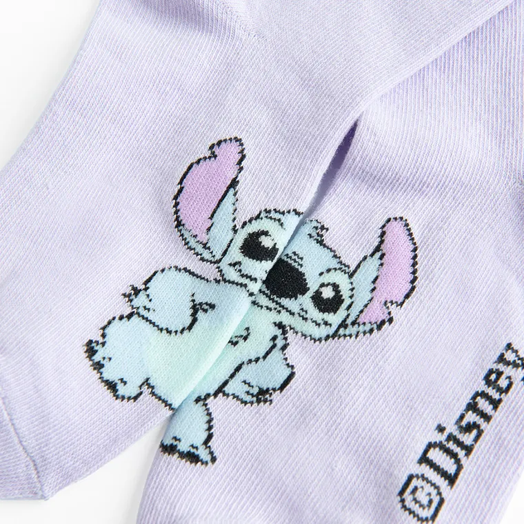 Cool Club, Skarpetki dziewczęce, mix, Lilo i Stitch, zestaw, 5 szt.