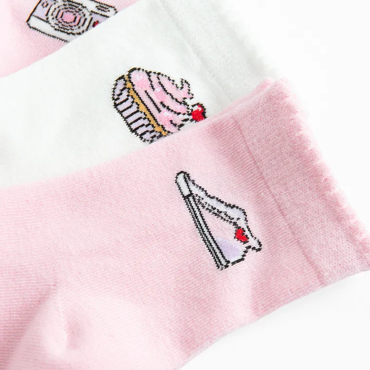 Cool Club, Skarpetki dziewczęce, mix, zestaw, 5 szt.