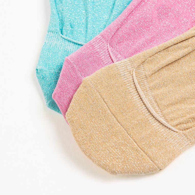 Cool Club, Skarpetki dziewczęce, stopki do balerin, mix, zestaw, 3 szt.