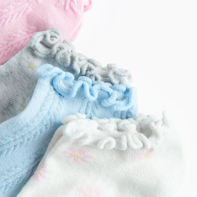 Cool Club, Skarpetki dziewczęce, stopki, mix, zestaw, 5 szt.