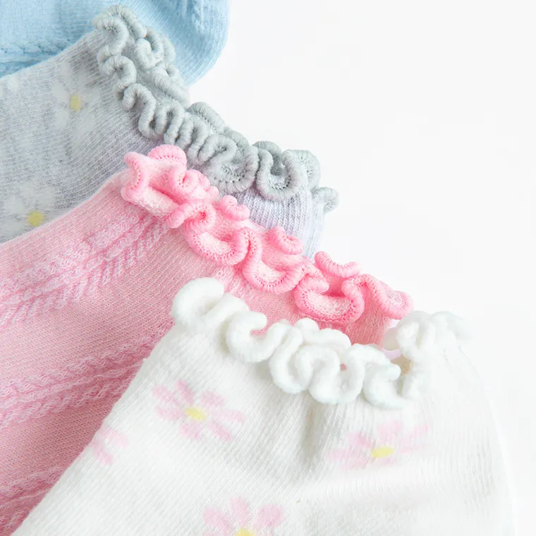 Cool Club, Skarpetki dziewczęce, stopki, mix, zestaw, 5 szt.