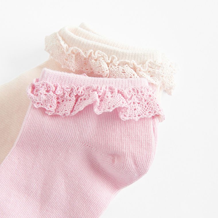 Cool Club, Skarpetki dziewczęce, stopki, mix, zestaw, 5 szt.