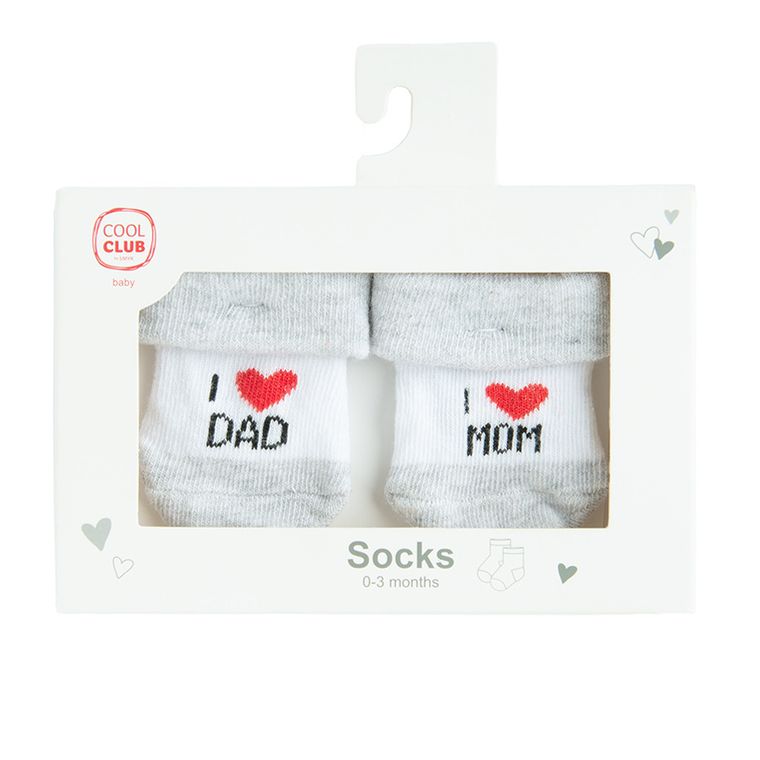 Cool Club, Skarpetki niemowlęce, białe
