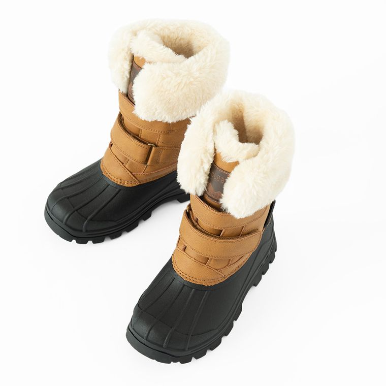 Cool Club, Śniegowce chłopięce, brązowe