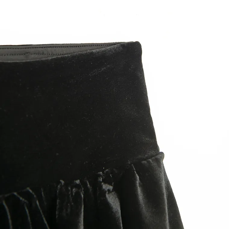 Cool Club, Spódnica dziewczęca, welurowa, czarna