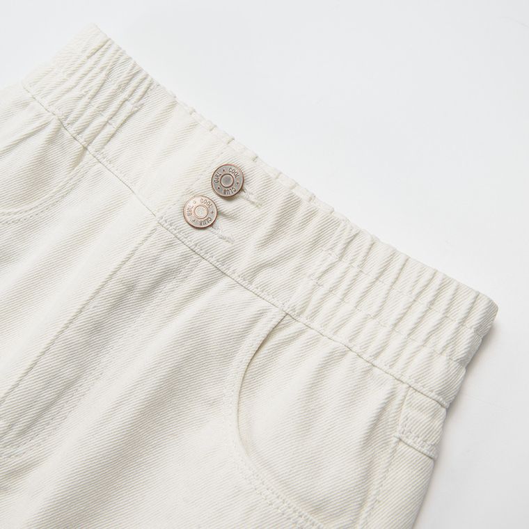 Cool Club, Spódnica jeansowa dziewczęca, ecru