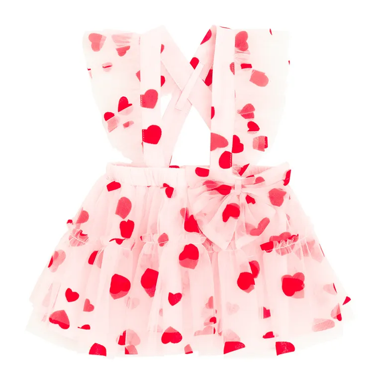 Cool Club, Spódnica ogrodniczka dziewczęca, różowa