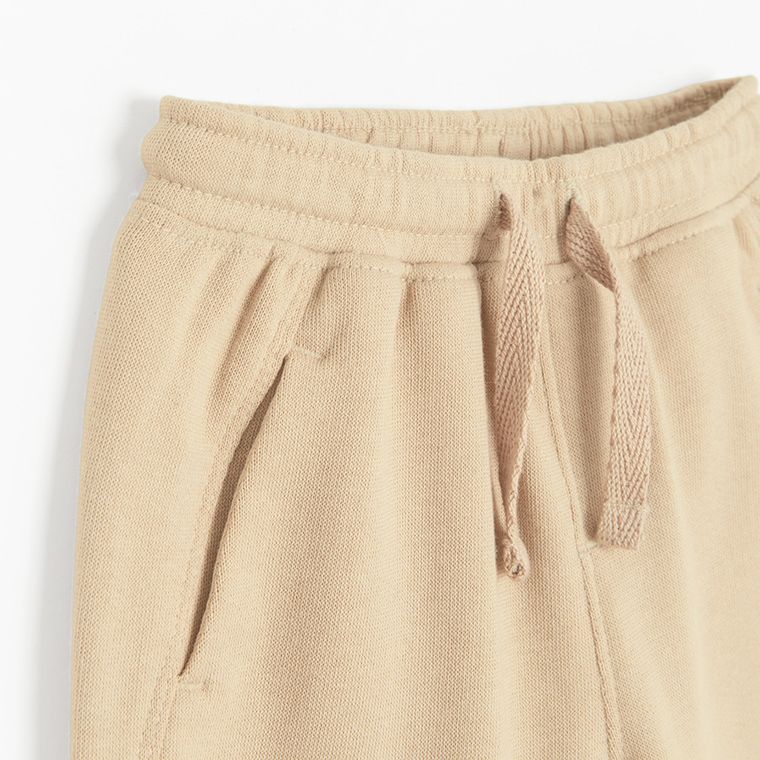 Cool Club, Spodnie dresowe chłopięce, beżowe