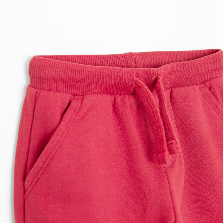 Cool Club, Spodnie dresowe chłopięce, czerwone