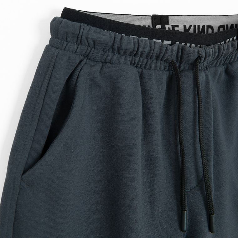 Cool Club, Spodnie dresowe chłopięce, loose, grafitowe