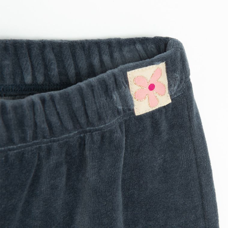 Cool Club, Spodnie dresowe dziewczęce, dzwony, niebieskie