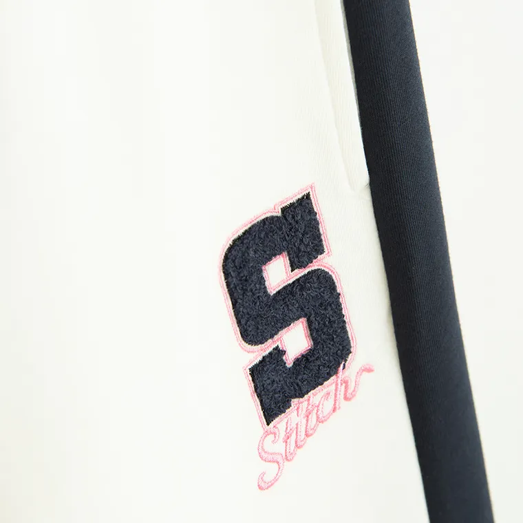 Cool Club, Spodnie dresowe dziewczęce, wide, białe, Lilo i Stitch