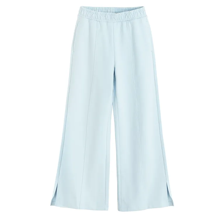 Cool Club, Spodnie dresowe dziewczęce, wide, niebieskie