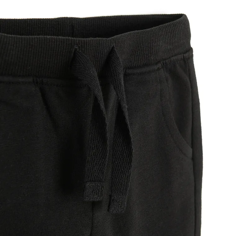 Cool Club, Spodnie dresowe niemowlęce, czarne