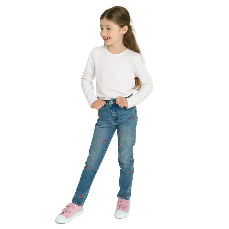 Cool Club, Spodnie jeansowe dziewczęce, slim fit, denim