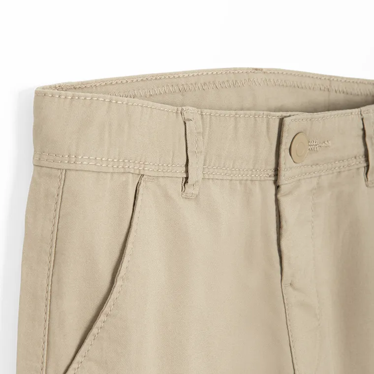 Cool Club, Spodnie materiałowe chłopięce, beżowe