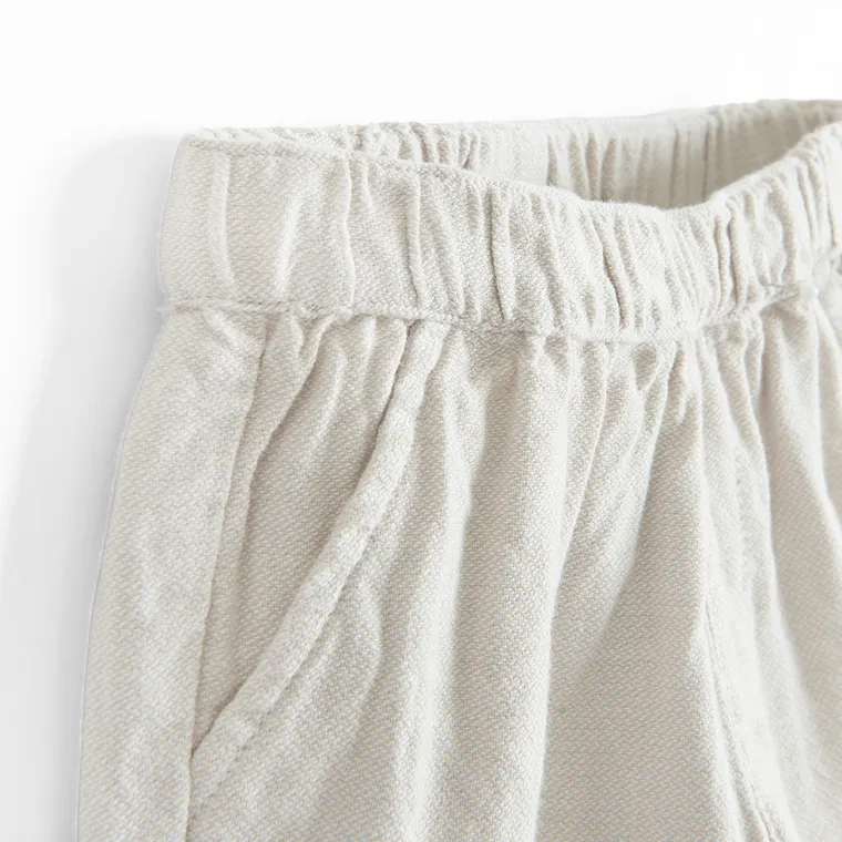 Cool Club, Spodnie materiałowe chłopięce, beżowe