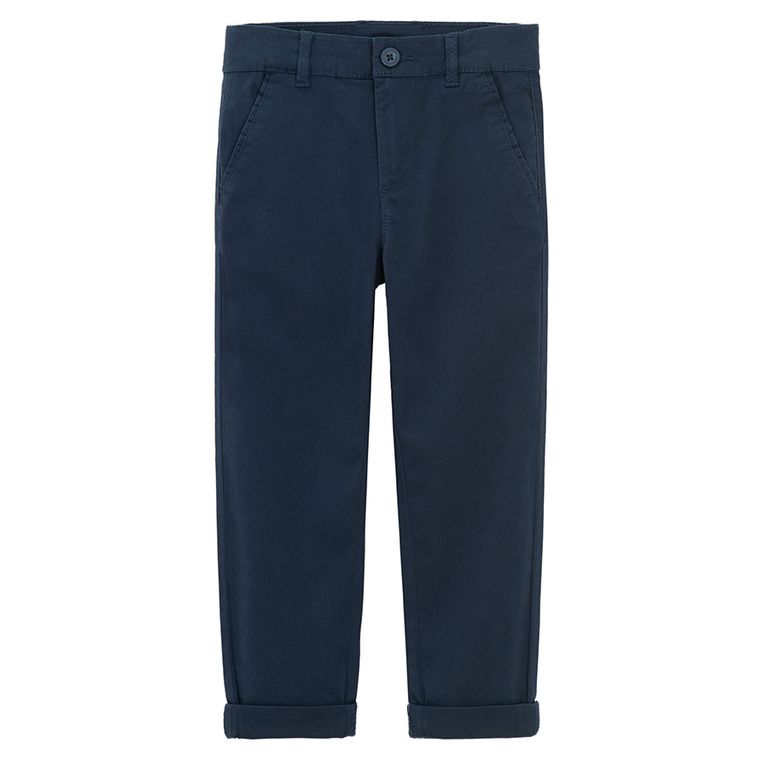 Cool Club, Spodnie materiałowe chłopięce, chinosy, granatowe